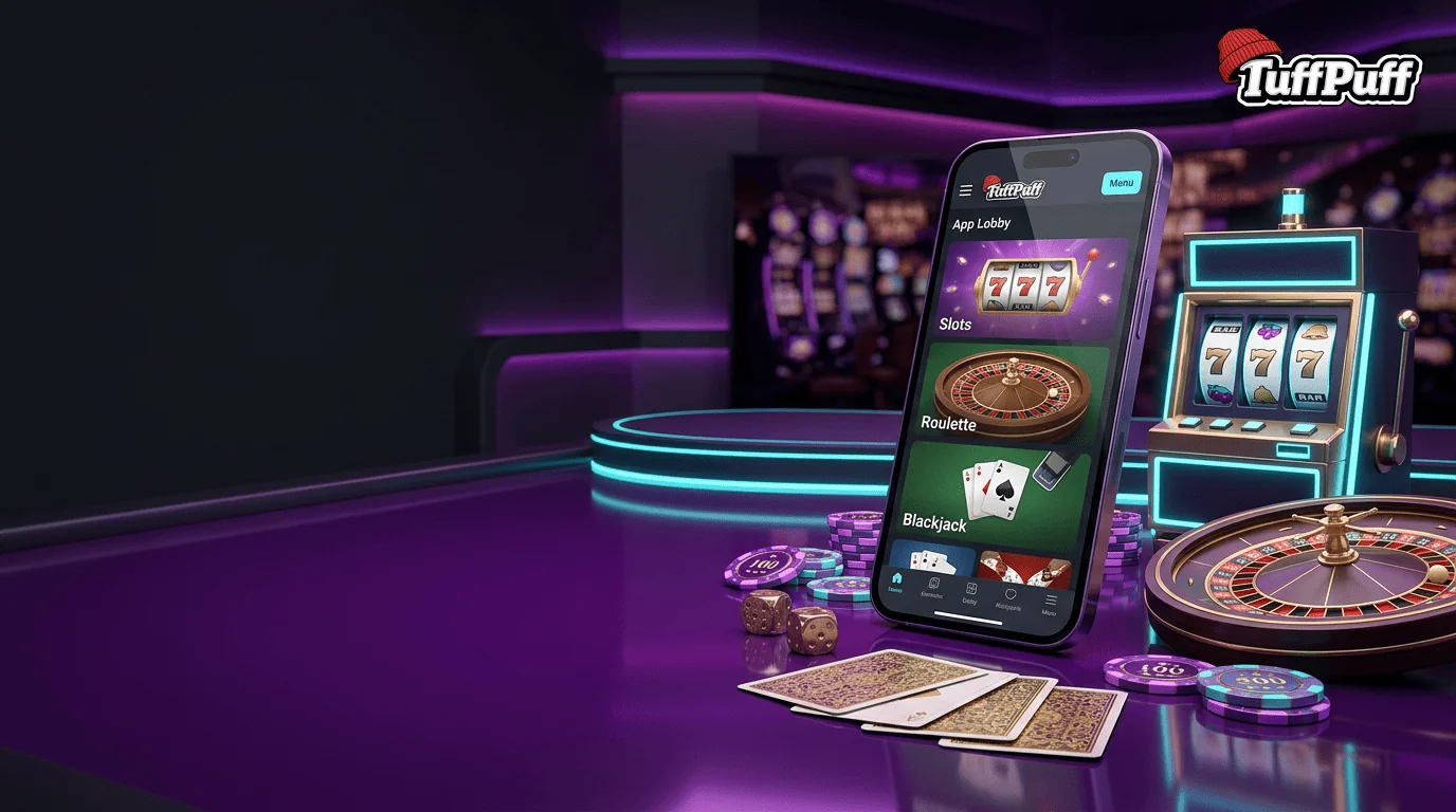 Casino-App mit mobilen Slots auf einem Smartphone